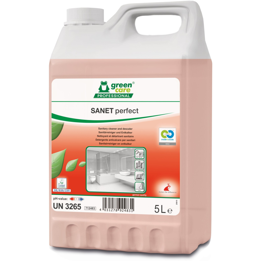 Agent de curatare sanitar 5L, Sanet Perfect, Tana Professional