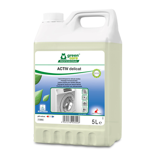Detergent ecologic lichid pentru textile delicate, 5L, Activ Delicat, Tana Professional