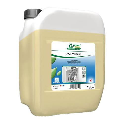 Detergent ecologic lichid pentru spalarea textilelor, 15 L, Activ Liquid,  Tana Professional