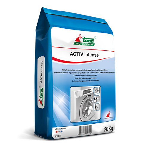 Agent pulbere pentru albirea textilelor 20kg,  Active Intense,  Tana Professional