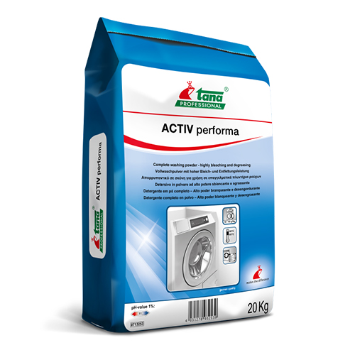 Agent pulbere de albire a textilelor 20kg, Activ Performa, Tana Professional