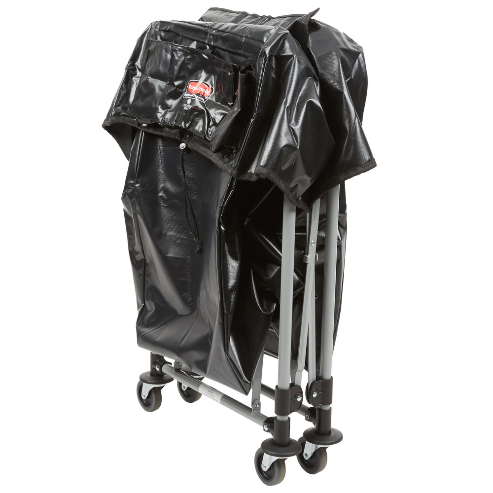 Husa plianta carucior X-Cart 150 L, neagra, Rubbermaid