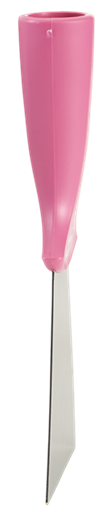 Scraper lamela inox cu filet 100 mm, Vikan, roz