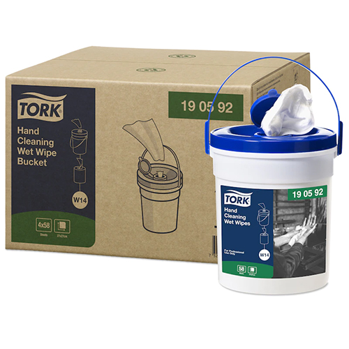 Servetele umede pentru curatarea mainilor Hand Cleaning, Tork
