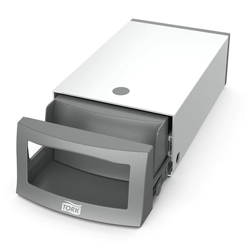 Dispenser servetele de masa Fastfold Tabletop, gri, Tork
