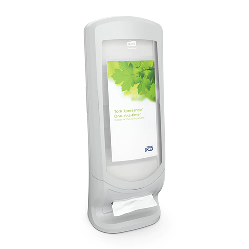 Dispenser servetele de masa cu suport Xpressnap Stand, gri deschis, Tork