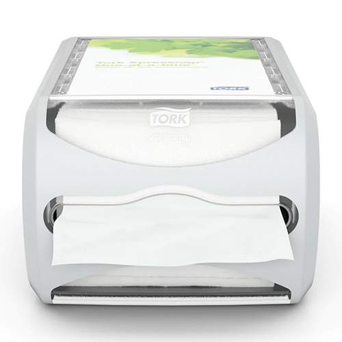 Dispenser servetele de masa Xpressnap Counter, gri deschis, Tork