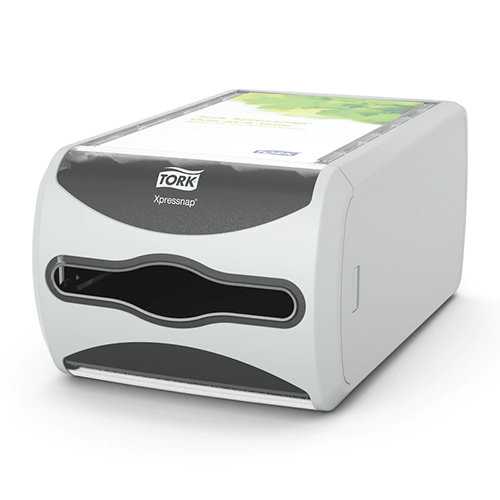 Dispenser servetele de masa Xpressnap Counter, gri deschis, Tork
