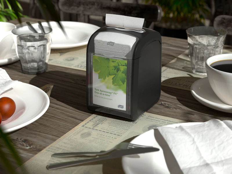 Dispenser servetele de masa Xpressnap, negru, Tork