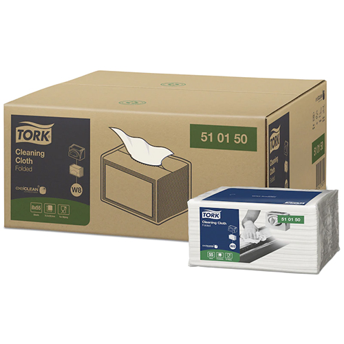 Lavete multifunctionale pliate small Cleaning Cloths, Tork