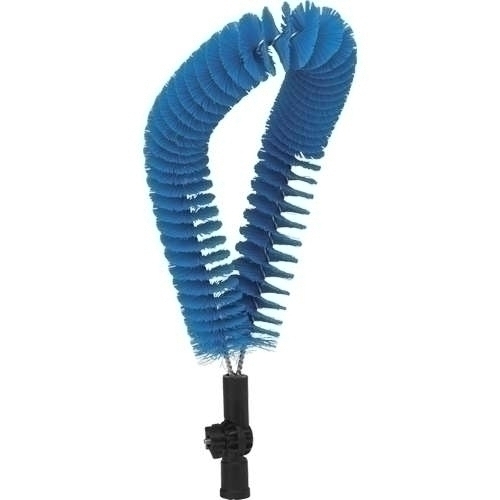 Perie curatare exterioara tevi,peri medii, 510 mm, albastra, Vikan