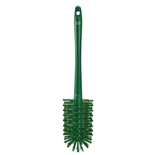 Perie curatare tevi Ultra Hygiene Ø90 mm, peri medii/duri, Vikan, verde