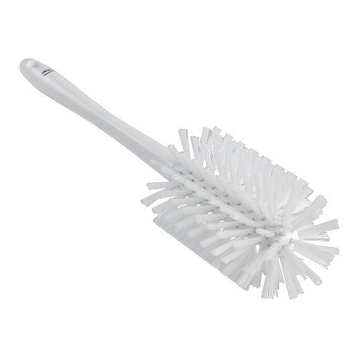 Perie curatare tevi Ultra Hygiene Ø90 mm, peri medii/duri, Vikan, albastru alb 