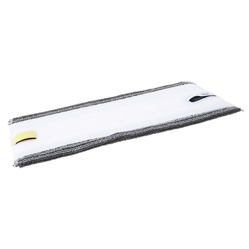 Mop Damp/Dry 31, din microfibra, cu prindere tip velcro, 60 cm, gri, Vikan
