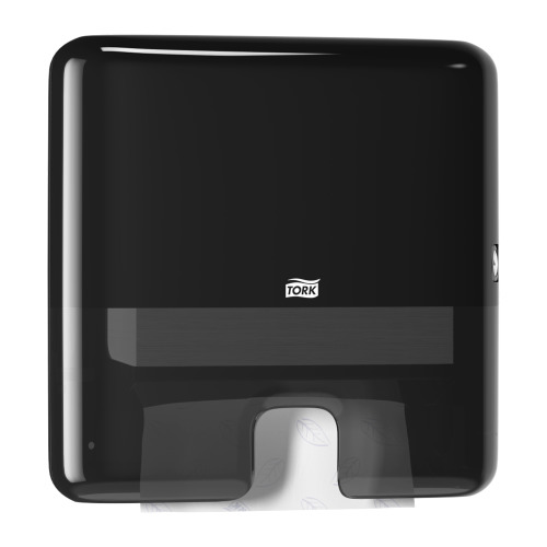 Dispenser prosoape maini pliate, Tork Xpress Multifold, alb negru 