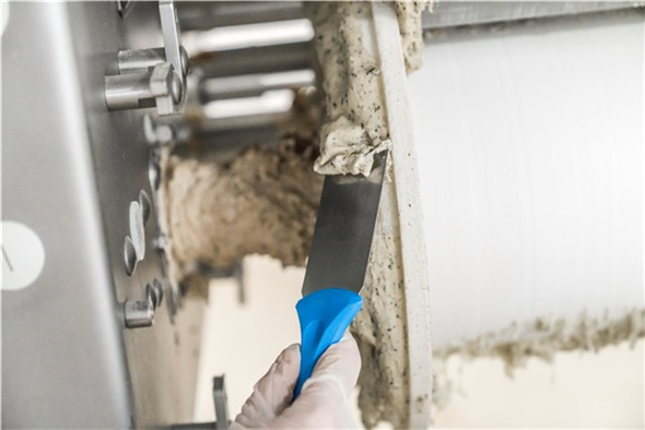 Scraper lamela inox cu filet 50 mm,  Vikan 50 mm