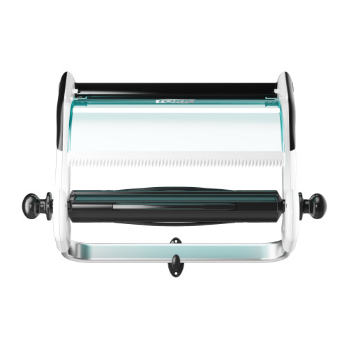 Dispenser perete role-lavete industriale, albastru, Tork, turcoaz