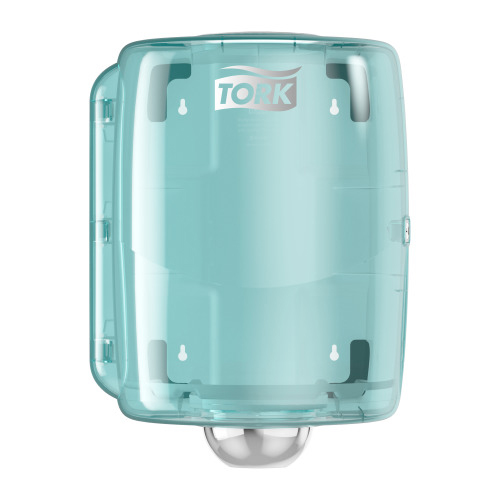 Dispenser role-lavete industriale Maxi Centrefeed, turcoaz, Tork