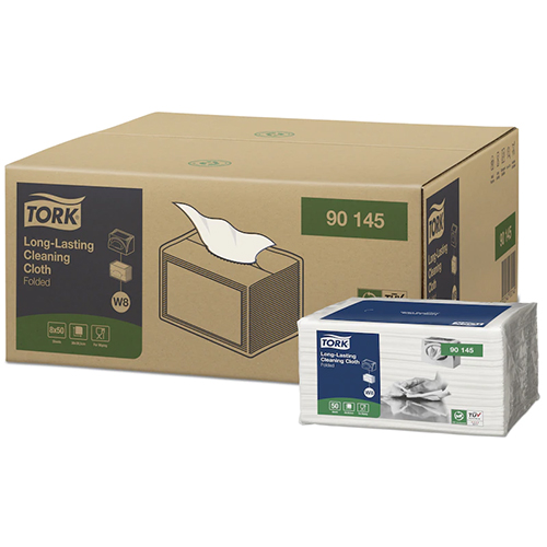 Lavete multifunctionale pliate pentru utilizare indelungata Long-Lasting, Tork