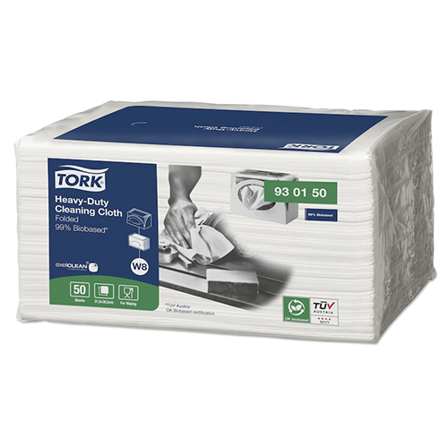 Lavete multifunctionale pliate pentru stergeri Heavy-Duty 99% Biobased, Tork