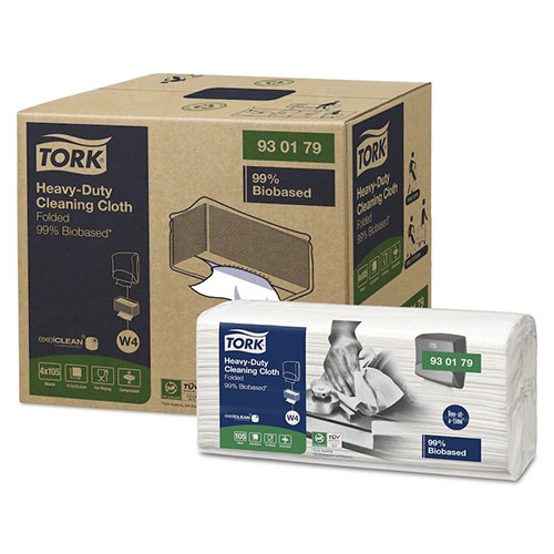 Lavete multifunctionale pliate pentru stergeri Heavy-Duty 99% Biobased (W4), Tork