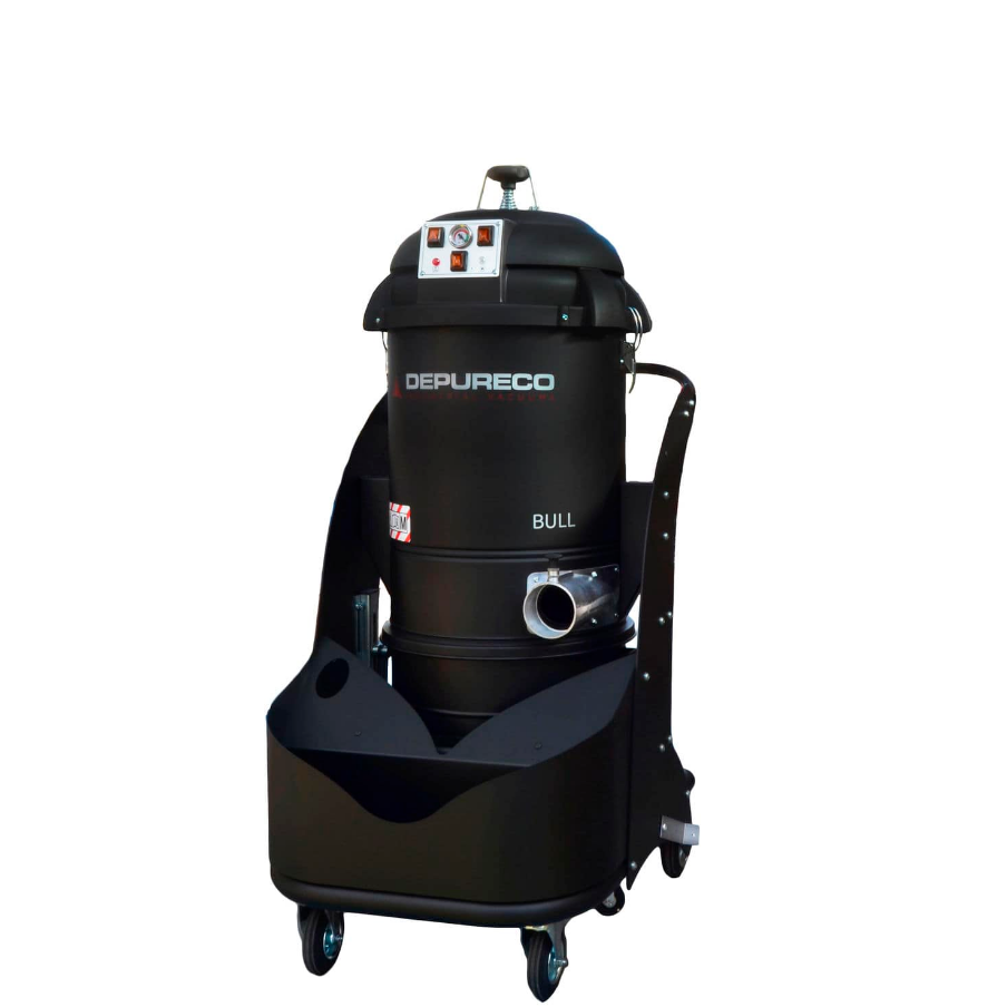BULL  24 - Aspirator industrial, clasa de praf M, cu baterie, Depureco
