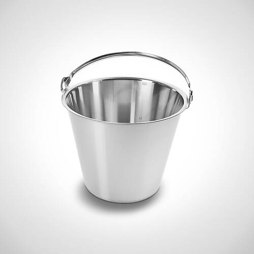 Galeata din inox 10 L, E-OB, Mohn