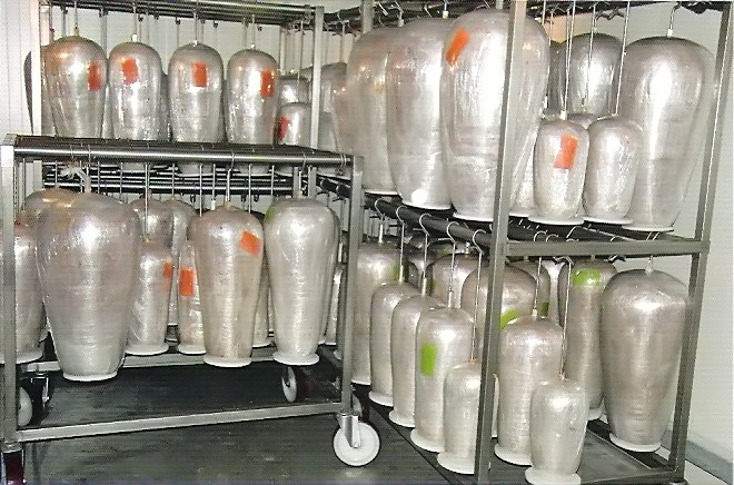 Rastel depozitare rulouri kebab-shaorma DTG, inox, Mohn