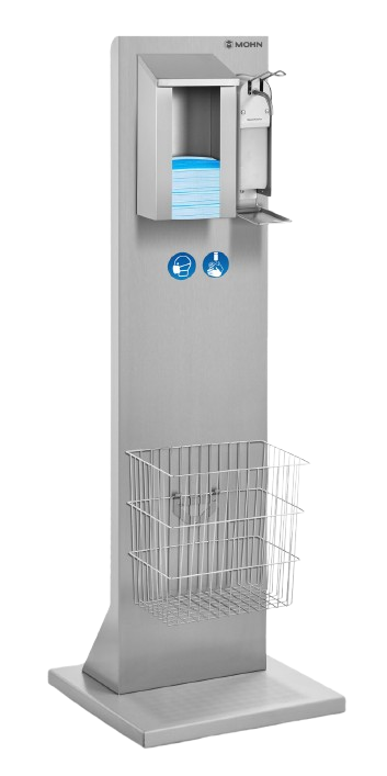 Statie dezinfectie INFS/40-160, inox, Mohn