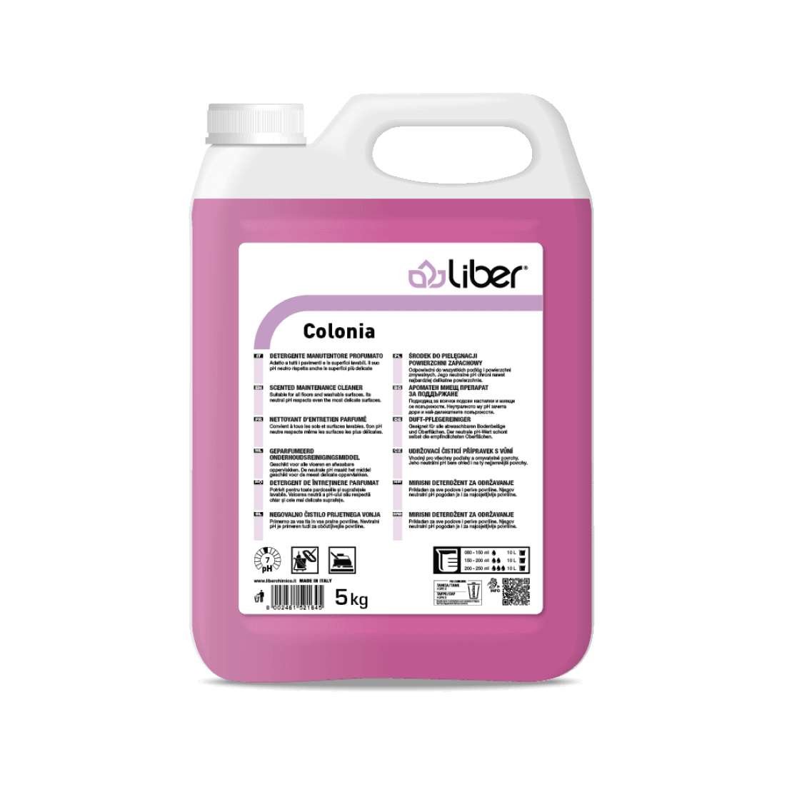 Detergent cu pH neutru pentru suprafete, Colonia, Liber