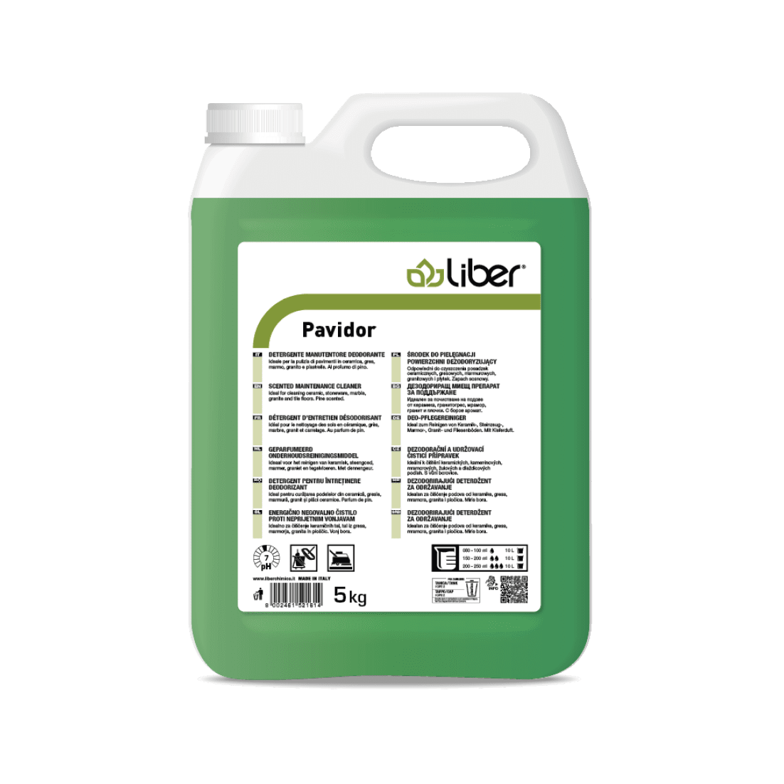 Detergent cu pH neutru pentru suprafete, Pavidor, Liber