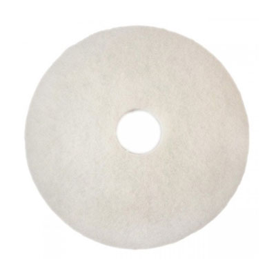 Pad alb 228 mm pentru Turnado 68, Vermop