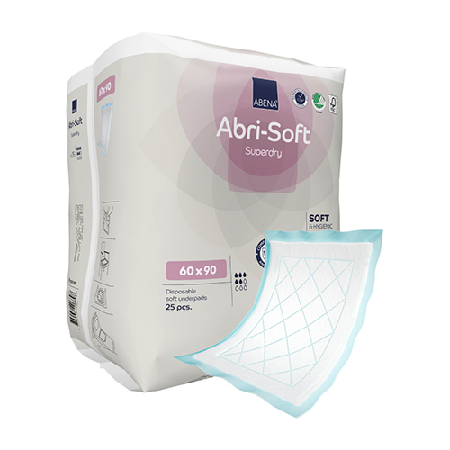 Aleze unica folosinta, 60x90 cm, Abri-Soft Superdry, Abena