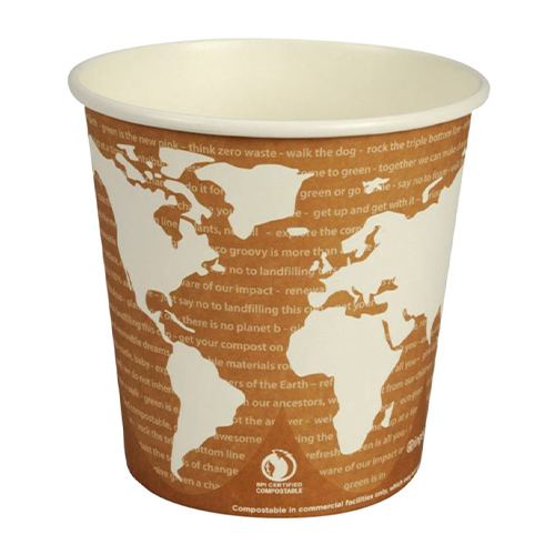 Bol supa biodegradabil World Art, 11cm, Ø11.45cm, Abena