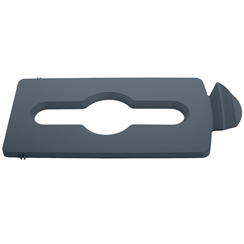 SJRS - Capac deseuri mixte, Rubbermaid gri 