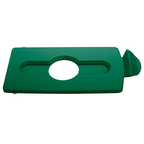 SJRS - Capac deseuri sticla/doza, Rubbermaid verde 