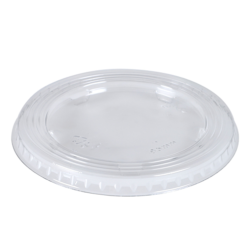 Capace plate pentru pahare plastic 500 ml, transparent, Abena