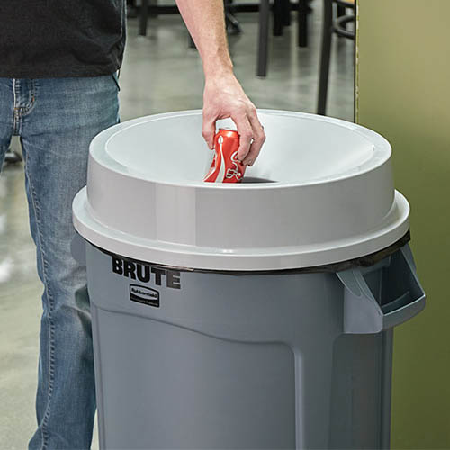 Capac (palnie) container Brute 121.1 L, gri, Rubbermaid