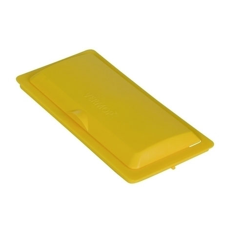 Capac galeata rectangulara 8 L, Vermop, antracit galben 