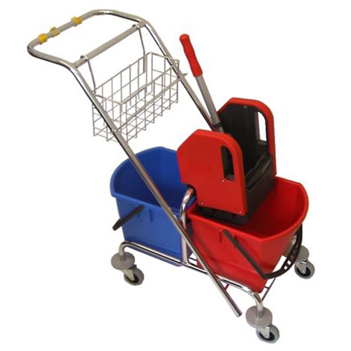 Carucior curatenie Mistral VIII Plus 2 x 17 L, Vermop