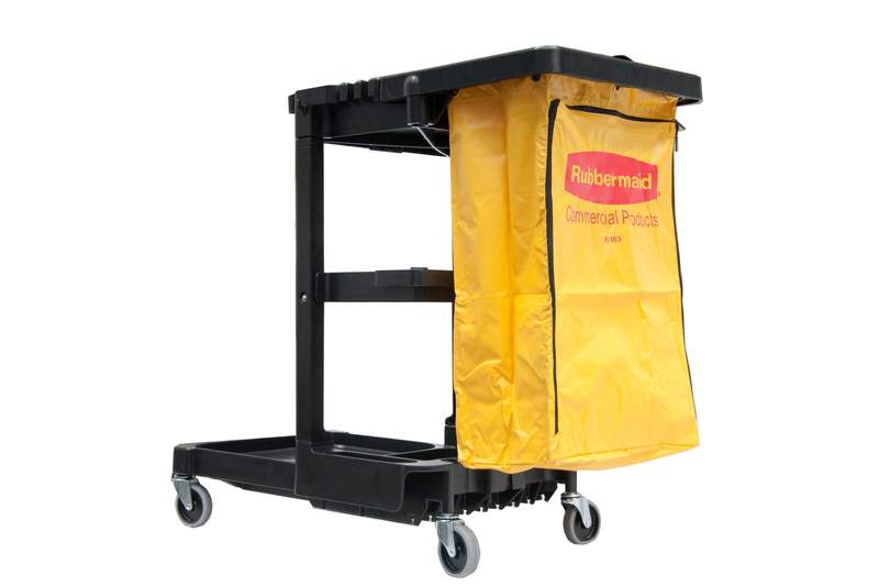 Carucior curatenie cu sac Janitor , Rubbermaid