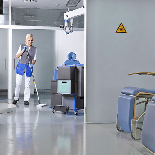 Carucior curatenie Shopster Des, Vermop