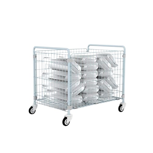 Carucior transport si colectare lenjerii pentru spalatorii industriale T25, Picchi