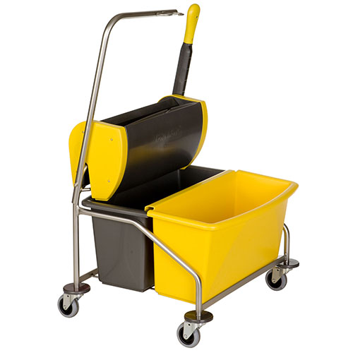 Carucior curatenie Twixter, inox, Vermop