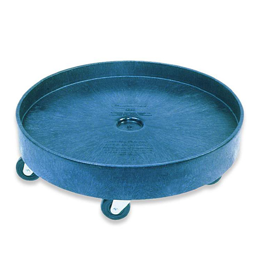 Carucior universal containere, negru, Rubbermaid