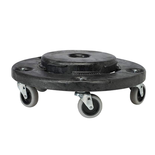 Carucior containere Brute 113.4 kg negru, Rubbermaid