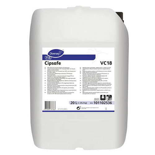 Detergent CIP alcalin DI Cipsafe VC18, can. 20L, Diversey