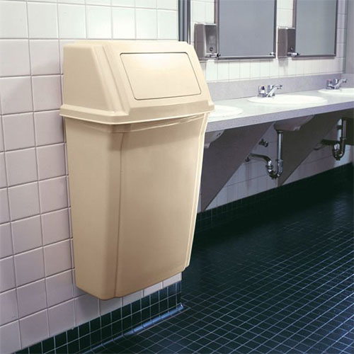 Container Slim Jim suspendat 56.8 L, bej, Rubbermaid