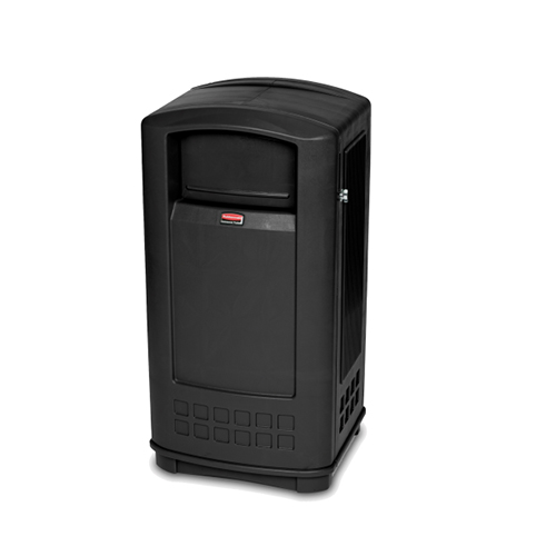 Container Landmark Series JR. 132.5 L, negru, Rubbermaid