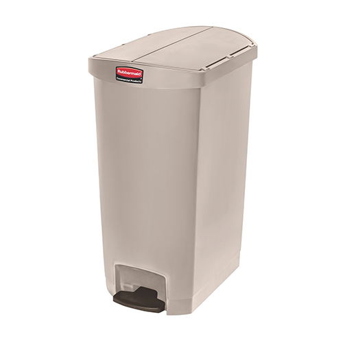 Container Slim Jim Step-On/End Step 90 L, bej, Rubbermaid